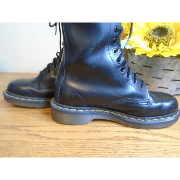 Dr Martens 1914 vintage black 14 eye boots UK6 / US Mens 7 US womens 8 England - Picture 10 of 11